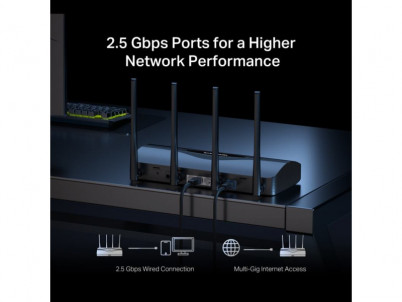 MERCUSYS MR27BE, BE3600 Dual-Band Wi-Fi 7 Router