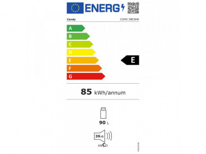 COHS 38E36W monoklim. chladnička CANDY