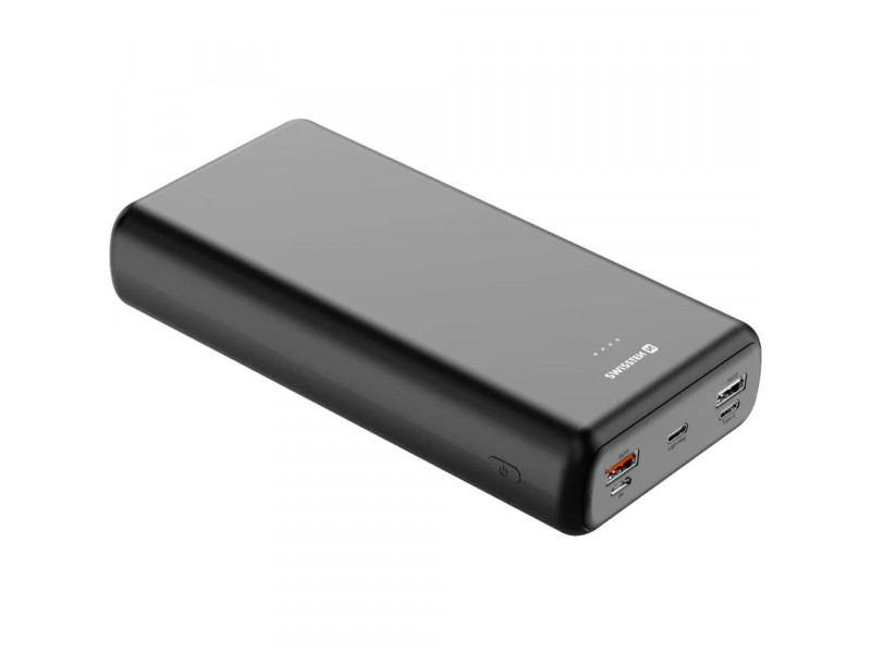 POWERBANK 30000 mAh BLACK SWISSTEN