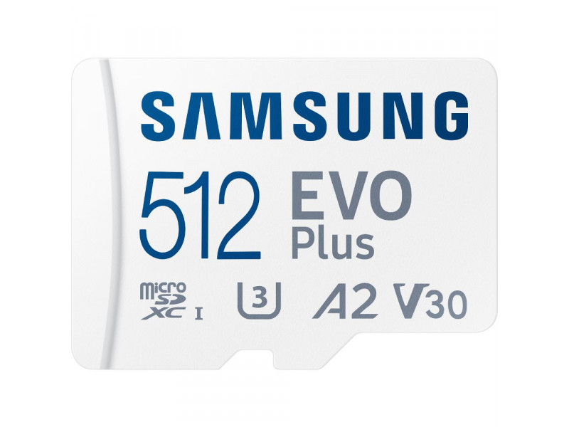 MicroSDXC 512GB EVO Plus +SD adp SAMSUNG