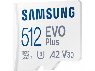 MicroSDXC 512GB EVO Plus +SD adp SAMSUNG