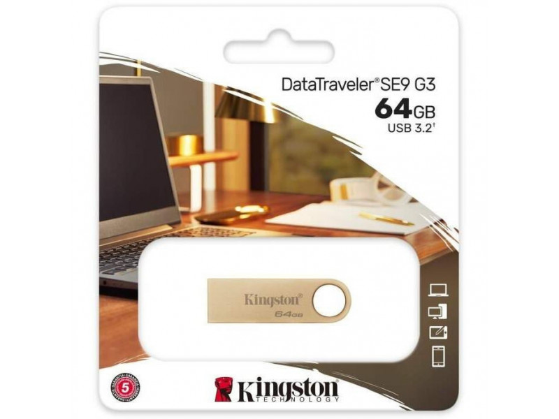 KINGSTON -- DataTraveler SE9 G3 64GB