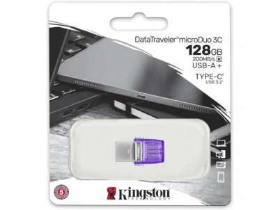 KINGSTON DataTraveler microDuo 3C USB 3.2, 128GB