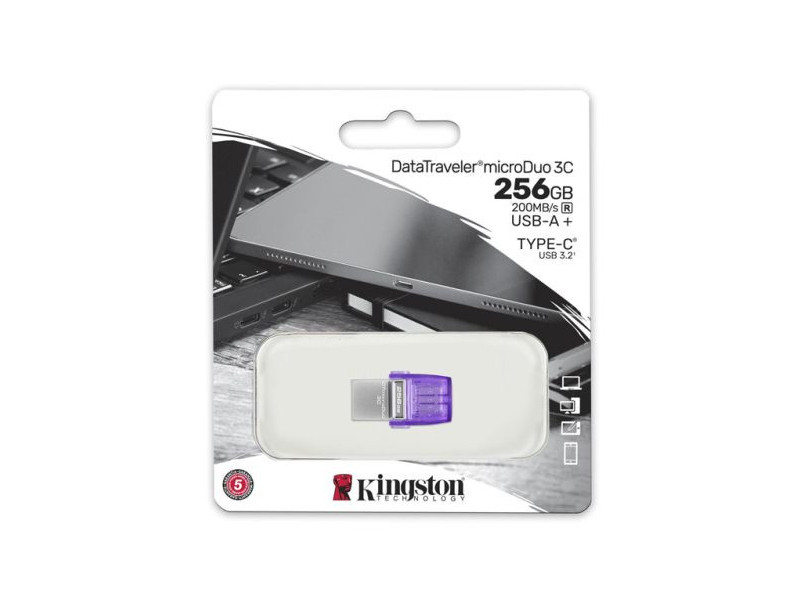 KINGSTON DataTraveler microDuo 3C USB 3.2, 256GB