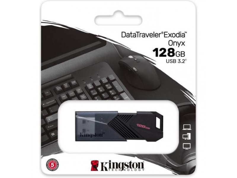 KINGSTON DataTraveler EXODIA ONYX 128GB blk