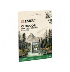 SDHC 32GB UHS1 U3 V30 OUTDOOR EMTEC