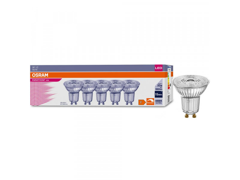 LPPAR16D5036 4,5W 230V GU10 5-pack OSRAM