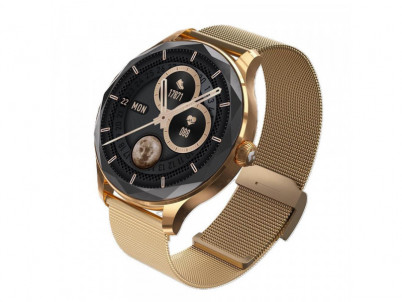 Smartwatch Viva gold steel Garett