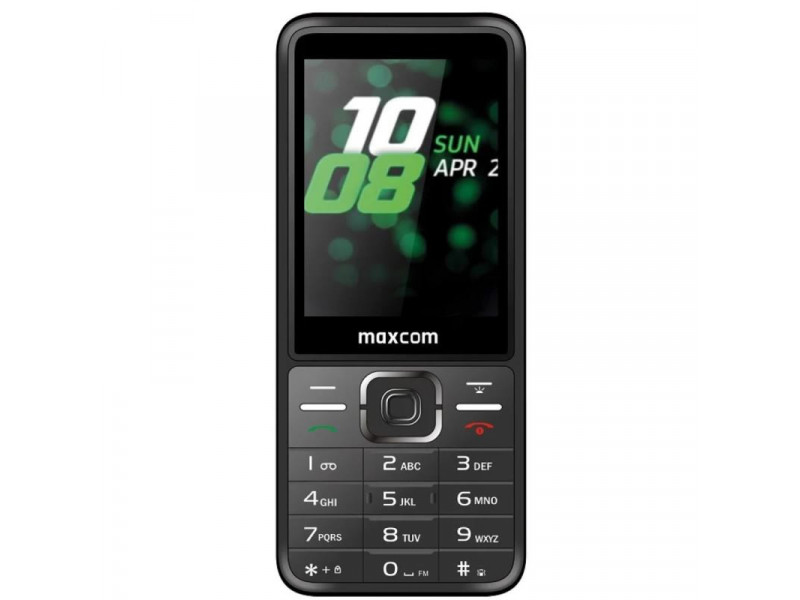 MAXCOM MM244, Telefón DUAL Sim, čierny