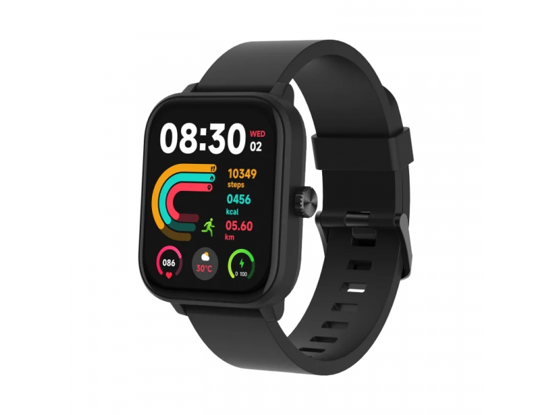 MAXCOM EW04 EcoWatch4, Smart hodinky, čierne