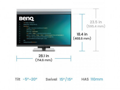 BENQ DISPLAY RD320U METALLIC GREY