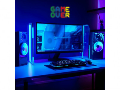 MANTA GAME OVER, LED Neon plexi dekorácia