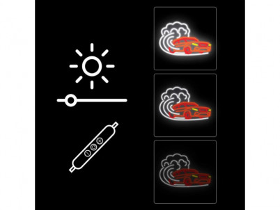 MANTA DRIFT, LED Neon plexi dekorácia