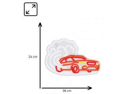 MANTA DRIFT, LED Neon plexi dekorácia
