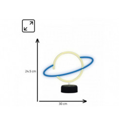 MANTA PLANÉTA, LED Neon plexi dekorácia