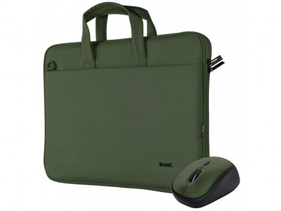 Notebook Bag 16 wireless mouse grn TRUST