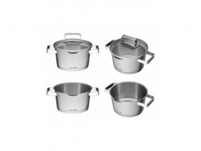 Sada riadu G21 Gourmet Magic s cedidlom, 9 dielov, nerez Sada riadu G21 Gourmet Magic s cedidlom, 9 dielov, nerez