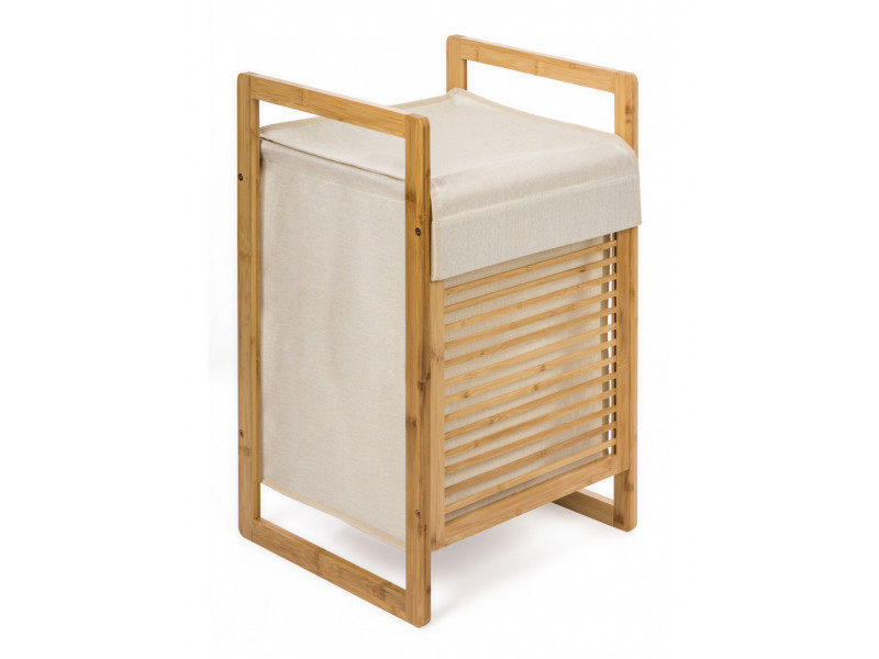 Kôš na bielizeň G21 55 l, bambusový