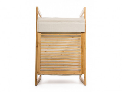 Kôš na bielizeň G21 55 l, bambusový