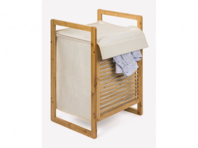 Kôš na bielizeň G21 55 l, bambusový