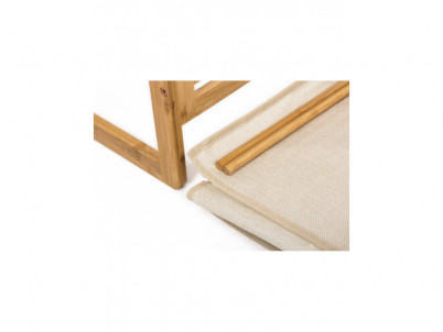 Kôš na bielizeň G21 55 l, bambusový