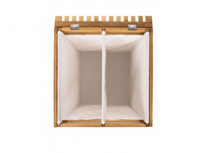 Kôš na bielizeň G21 80 l, bambusový Kôš na bielizeň G21 80 l, bambusový