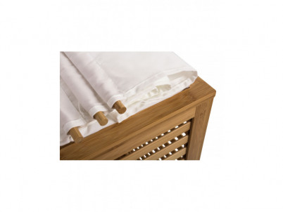 Kôš na bielizeň G21 80 l, bambusový Kôš na bielizeň G21 80 l, bambusový