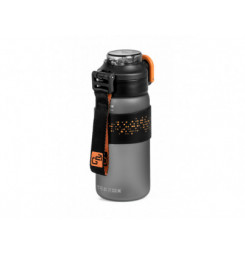 Fľaša G21 na pití 600 ml, šedá zmrzlá