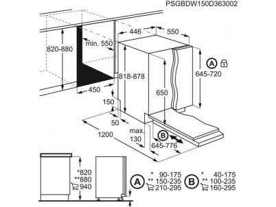 ELECTROLUX Vstavaná umývačka riadu EEG62310L