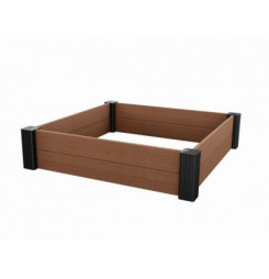 Vyvýšený záhon Keter Vista Modular Garden Bed hnědý