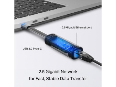 TP-link UE302C, Sieťová karta USB Type C, 2.5 Gb