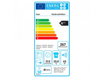 HD100-A2979NU1-S SUŠIČKA PRÁDLA HAIER