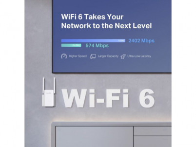 MERCUSYS ME80X AX3000 Wi-Fi 6 Range Extender