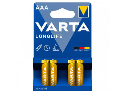 VARTA Batérie LONGLIFE LR03, AAA, 4ks