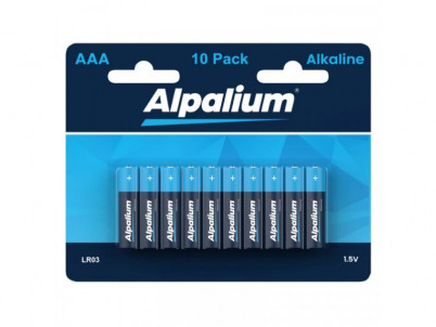 ALPALIUM Batérie ALKALINE LR03, AAA, 10ks