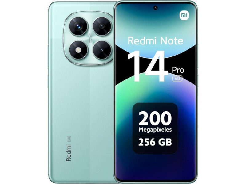 XIAOMI Redmi Note 14 Pro 5G 6,67" 8GB/256GB, Green