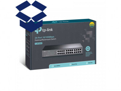 TP-Link Switch 24-Port/100Mbps/Rack_V