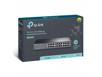 TP-Link Switch 24-Port/100Mbps/Rack_V