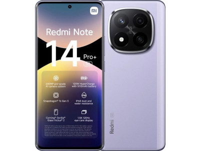 XIAOMI Redmi Note 14 Pro+ 5G 6,67" 12GB/512GB, Pur