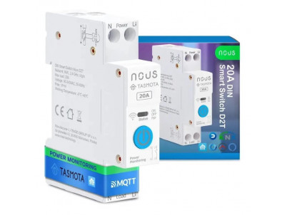 NOUS D2T, Tasmota DIN SMART Switch, prepínač