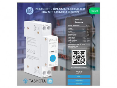 NOUS D2T, Tasmota DIN SMART Switch, prepínač