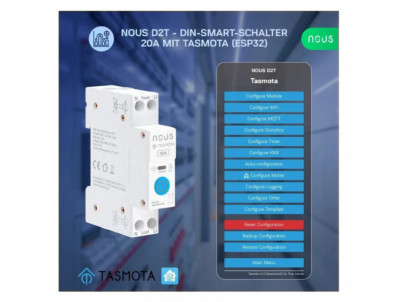 NOUS D2T, Tasmota DIN SMART Switch, prepínač