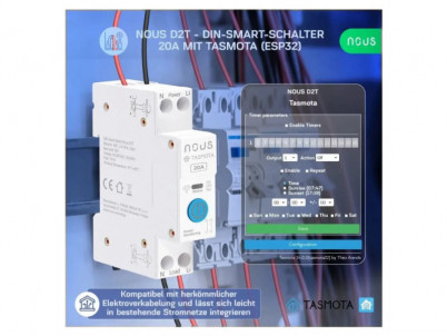 NOUS D2T, Tasmota DIN SMART Switch, prepínač