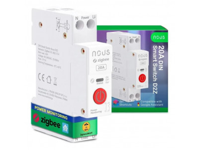 NOUS D2Z, ZigBee DIN SMART Switch, prepínač