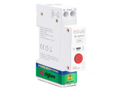 NOUS D2Z, ZigBee DIN SMART Switch, prepínač