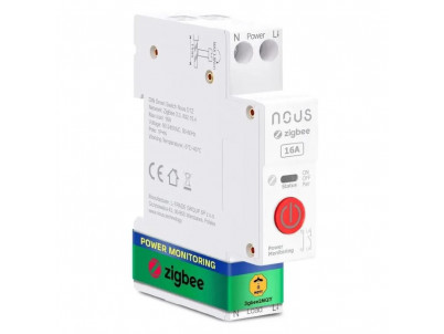 NOUS D1Z, ZigBee DIN SMART Switch, prepínač