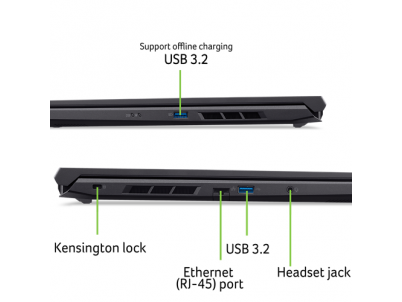 ACER Nitro V 16" WUXGA 8845HS/16/1/4050/W11