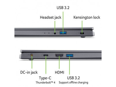 ACER Extensa 15 15.6" FHD 100U/8/512/I/W11