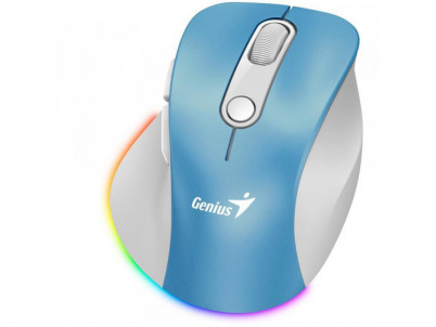 Ergo 9000S Pro Wrl mouse blue/wh GENIUS