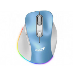 Ergo 9000S Pro Wrl mouse blue/wh GENIUS